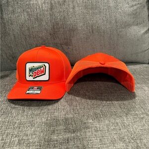 Mountain Dew Men's Orange Cap